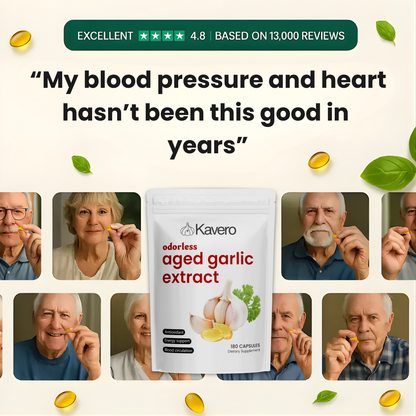 Aged Garlic Extract - 7500mg Odorless Softgels